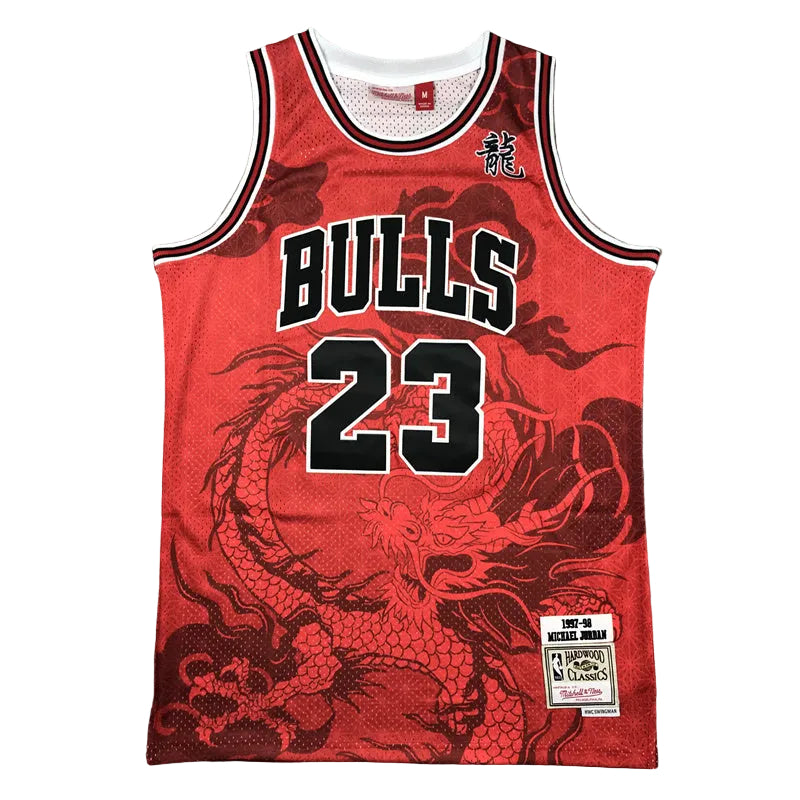 Chicago Bulls Michael Jordan "Dragon" Jersey