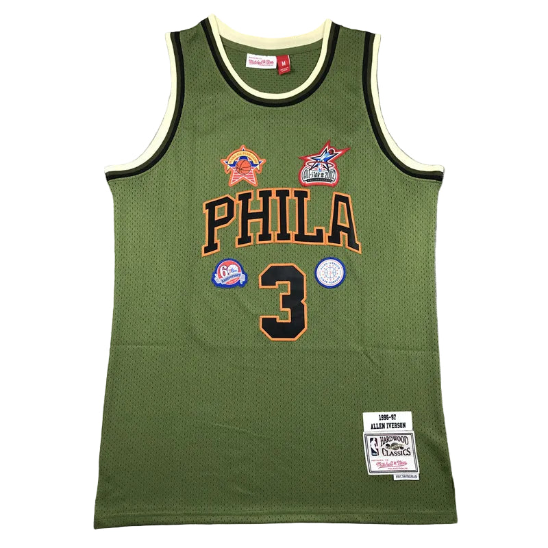 Philadelphia 76ers Allen Iverson 1996-97 Jersey