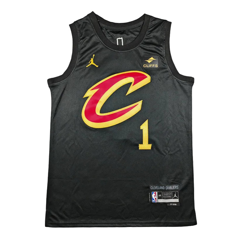⁠Cleveland Cavaliers James Harden Black Jersey