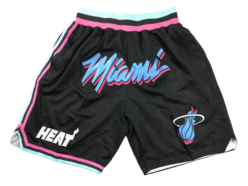 Just Don Miami Heat Basketball Shorts