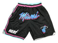 Just Don Miami Heat Basketball Shorts