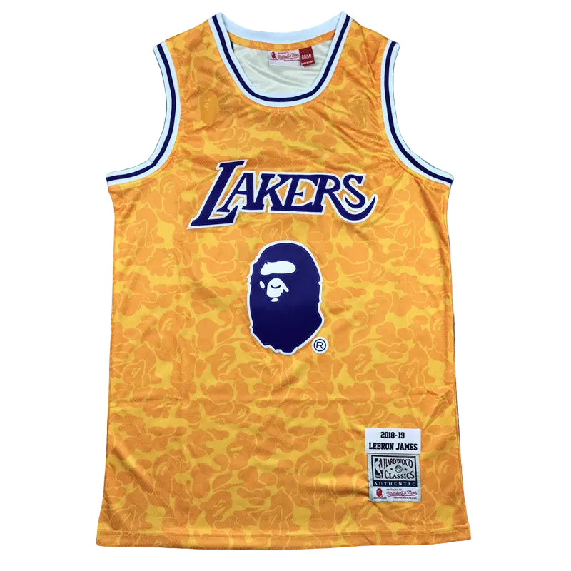 Los Angeles Lakers Lebron James Bape Jersey