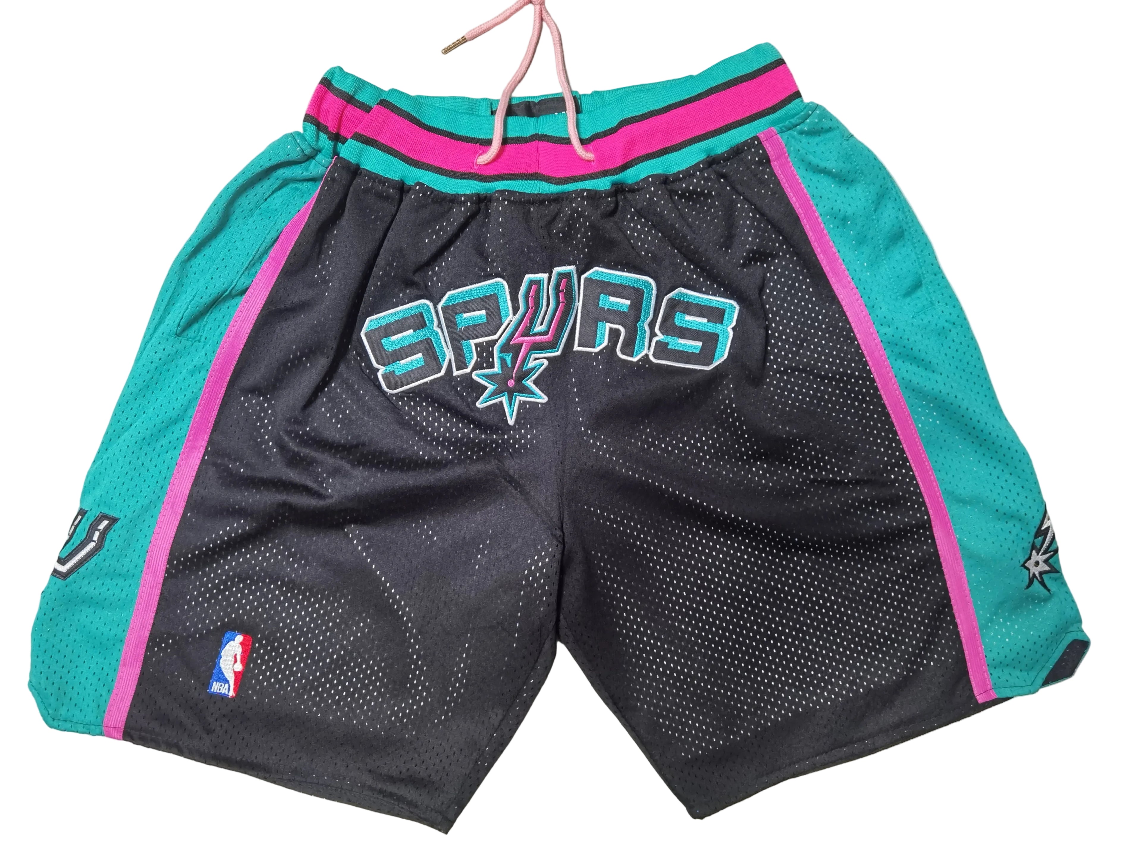 Just Don San Antonio Spurs Basketball Shorts