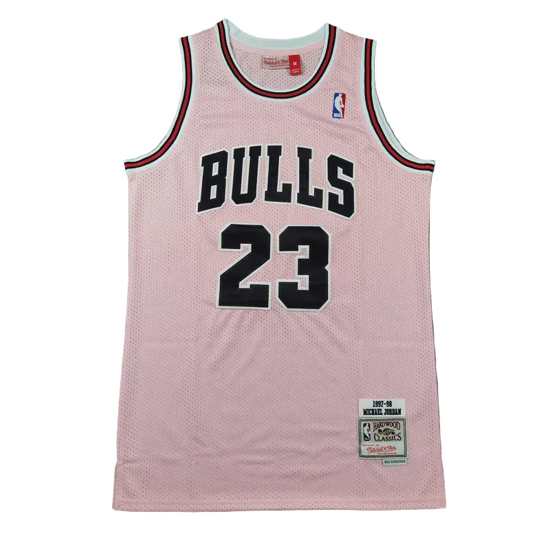 Chicago Bulls Michael Jordan Pink Jersey