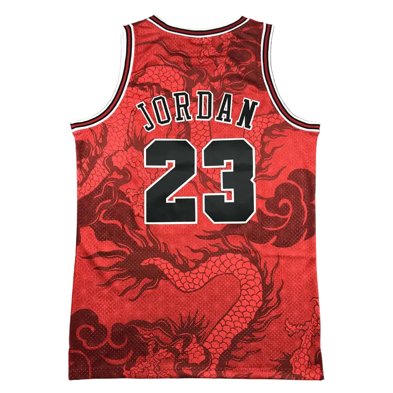Chicago Bulls Michael Jordan "Dragon" Jersey